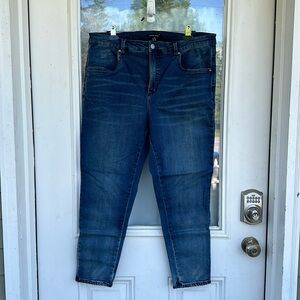 Like new Universal Standard Seine Distressed Blue Skinny Jeans (Sizes 18 | 20)